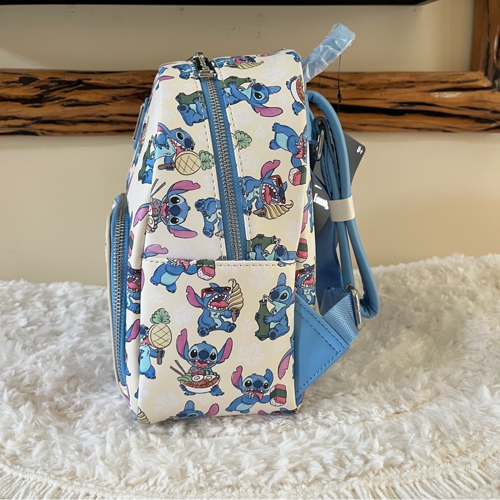 Loungefly Disney Stitch Pineapple Mini Backpack - Picture 3 of 8